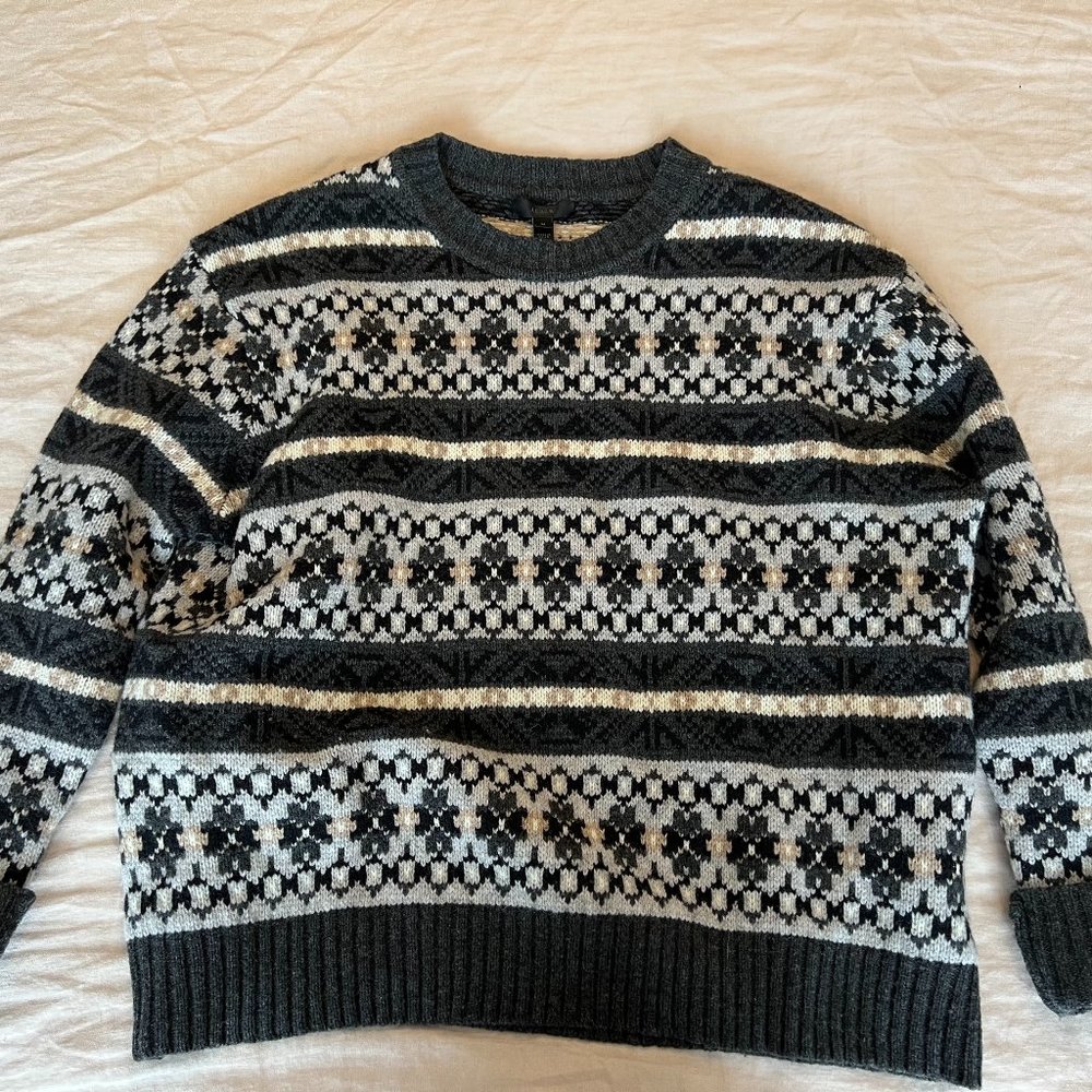 JCrew Wool Winter Sweater - M